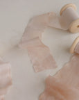 Marble Original Silk Ribbon：Rosy Cloud Haze