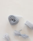 Crinkle Silk Ribbon：Sweet Blue