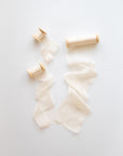 Gauze Silk Ribbon：Vanilla