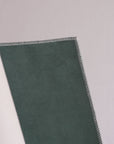 Double Sided Rollable Styling Surface  / Linen (Ivory) x Velvet (Dark Green)