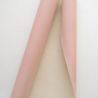 Double Sided Rollable Styling Surface  / Linen (Smoky Pink) x Velvet (Ecru)
