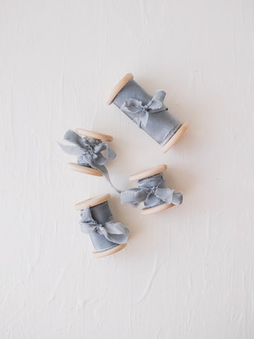Original Silk Ribbon：Grey Clouds